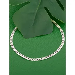 GIVA Men 925 Sterling Silver Rhodium-Plated Adjustable Link Bracelet-image-8