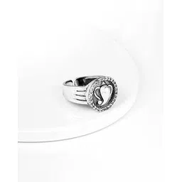giva Men Sterling Silver Ganapati Chakra Band Ring-picture-15