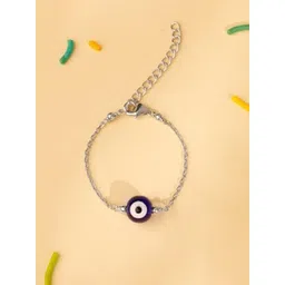 GIVA Rhodium-Plated Anklet-picture-26