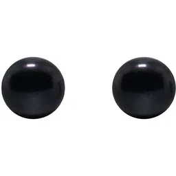 giva Sterling Silver Freshwater Black Pearl Stud Earrings Pearl pure 925 Silver Stud Earring with black pearl Pearl Silver Stud Earring-picture-13