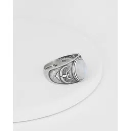 giva Sterling Silver Stone-Studded Ring-picture-53