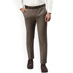 Givo Men Cotton Regular Fit Formal Trousers-picture-33