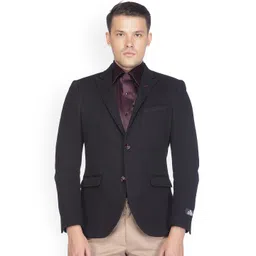 Givo Single-Breasted Peaked Lapel Blazers image 1