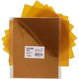 Gizmo Dorks Kapton Tape Polyimide for 3D Printers and Printing, 9 x 12 inches, 10 Sheets per Pack-image-7