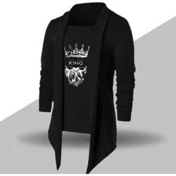 gjcr Men Full Sleeve Red Shrug-picture-20