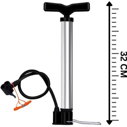 gjshop Compact Manual Air Pump for Bike Tires, Sports Balls and Air Cushions Ball, Basketball Pump, Bicycle, Football Pump, Handball Pump, Volleyball Pump Pump-picture-19