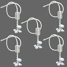 GKI Poultry 1/2" 4-Way Threaded Fogger Assembly Complete with Hose, Non Return Valve, White Nozzle Discharge (Pack of 5)-picture-11