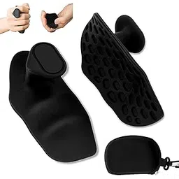 Glaceon Anti-Slip Workout Grips Rubber Hand Protector Gloves for Gym Training and Exercise, Weight Lifting, Dumbbell, Deadlift, Bar Pad Pull Up Grippers with Storing Bag-picture-10