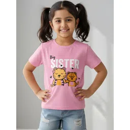 Glad Mumma Girls Cotton Tshirts-picture-24