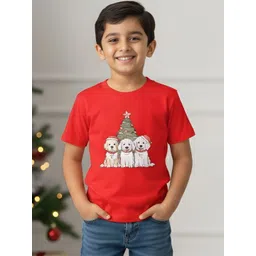 Glad Mumma Unisex Kids Cotton Tshirts-picture-21
