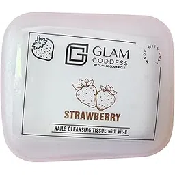 Glam Goddess Nail Cleansing Tissue with Vitamin E for Girls and Women.-picture-31