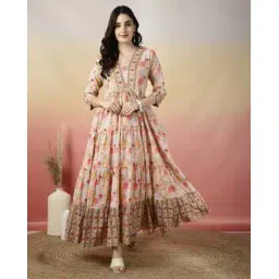 glam roots Women Floral Print Anarkali Kurta -picture-31