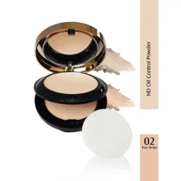 Glam21 HD Oil Control Compact Powder 02 True Beige - 20 gm-picture-129