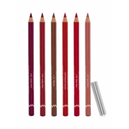 GLAM21 Set Of 6 Waterproof Creamy Lip Liner - 1.8 g Each - Combo No.08-picture-21