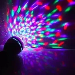 glamezone DISCO LED BULB MULTI COLOR FOR DIWALI PARTY DJ LIGHT DECORATION BULB Single Disco Ball-picture-41