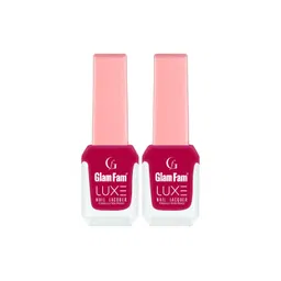 GlamFam Set Of 2 Glossy Finish Luxe Nail Lacquer - 12 ml Each - Raspberry Jam 70-picture-40