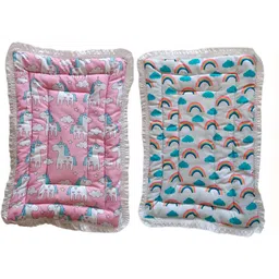 glamica New Born Baby Bed Mattress unique Design (Pack of 2)(0-1 Years)(30 X 20 Inch)-picture-23