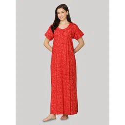 Glamoras Geometric Maxi Nightdress-picture-35
