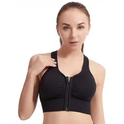 Glamoras Medium Support Rapid-Dry Full Coverage Workout Bra image 1