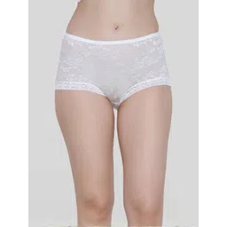 Glamoras Women High-Rise Lace Boy Shorts Briefs-picture-27