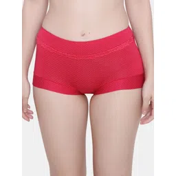 Glamoras Women Printed Mid-Rise Cotton Blend Boy Shorts-picture-24