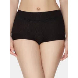 Glamoras Women Printed Mid-Rise Seamless Boy Shorts-picture-38