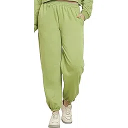 GLAMY Women's Soild Comfort Wear Loose Fit Fleece Warm Track Pants Lower || 11COLOURS || Regular-Plus Sizes || Small - 10XL ||-picture-11