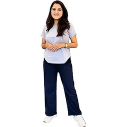 glamzei Cotton All Day Pants for Women | Women's Premium Sleepwear Payjamas | Casual Lower for Girls | Indoor/Outdoor Track Pants for Women (10 Colours, 9 Sizes)-picture-52