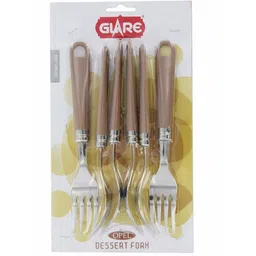 glare Stainless Steel Dessert Fork Set-picture-29