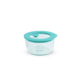 Glasafe Mellow Mist Borosilicate Glass Container with Airtight Fresh-Lock Silicone Lid - (250 ml)-picture-18