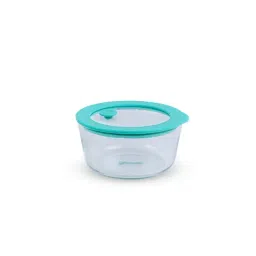 Glasafe Mellow Mist Borosilicate Glass Container with Airtight Fresh-Lock Silicone Lid - (500 ml)-picture-29