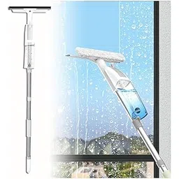 Glass Wiper Car Window Cleaner 3 in 1 Spray Type Cleaning Easy GlassWiper Windows Cleaning Wiper Spray Bottle Sprayer GlassWiper Window Mirror Clean for Bathroom Tiles-picture-33