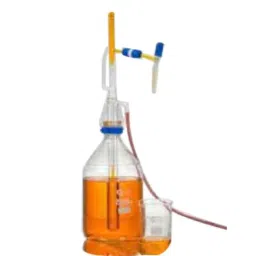 Glassco 100ml Boro 3.3 Glass Automatic Zero Burette with 2000ml Bottle &a; Boroflow Stopcock, 118.522.04-picture-14