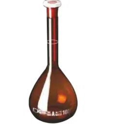 Glassco 10ml Qr Coded Volumetric Flask with Penny Head Glass &a; Polyethylene Stopper, QR.130.576.02A-picture-16