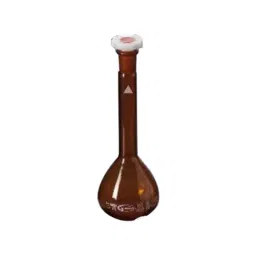 Glassco 200ml Glass Boro 3.3 Volumetric Flask with Penny Head Glass &a; Polyethylene Stopper, 130.580.07A-picture-18