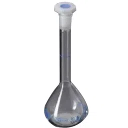Glassco 20ml Glass Boro 3.3 Volumetric Flask with Penny Head Glass &a; Polyethylene Stopper, 130.581.03A (Pack of 2)-image-29