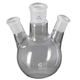 Glassco 250ml Glass Boro 3.3 Round Bottom Flask with Three Angular Neck, 060.470.08A-picture-18