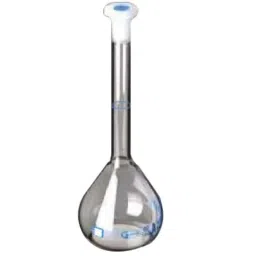 Glassco 25ml Qr Coded Volumetric Flask with Penny Head Glass &a; Polyethylene Stopper, QR.130.576.04-picture-10