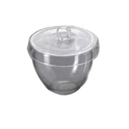 Glassco 25ml Quartz Gel &a; Powder Crucible with out Lid, 521.303.02 (Pack of 4)-picture-13