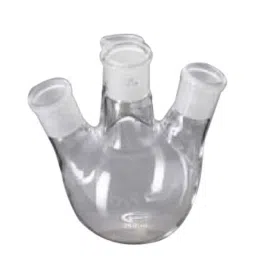 Glassco 500ml White Printing 3.3 Boro Glass Boiling &a; Flat Bottom Flask with Joint, 058.202.15 (Pack of 2)-picture-22