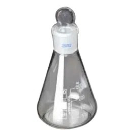 Glassco 500ml White Printing Boro 3.3 Glass Conical Flask, 076.276.05 (Pack of 2)-picture-23