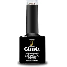 Gleevia Reflective Glitter Color Disco Gel Polish UV/LED Lamp Cure Brush Cap Bottle Broken Diamond (8ml, R2)-picture-37