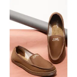Gliders by Liberty Men's Tan Casual Loafers-picture-23