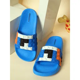 GLISSERS Unisex Kids Colourblocked Rubber Slip-On-picture-55