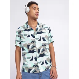 glitchez Abstract Avenue Printed Relaxed Shirt-picture-14