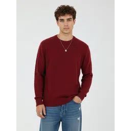 glitchez Acrylic Cable Knit Sweater-picture-23