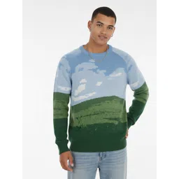 glitchez Acrylic Raglan Sleeves Conversational Printed Pullover-picture-36