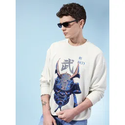 glitchez Anime Printed Drop-Shoulder Sleeves Relaxed Fit Pullover-picture-22