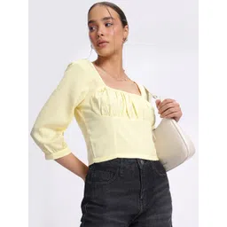 glitchez Buttercup Baby Smocked Top-picture-12