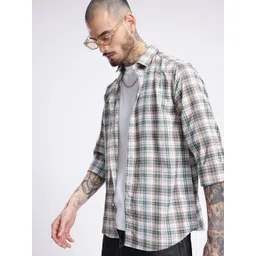 glitchez City Classic Checked Casual Shirt-picture-10